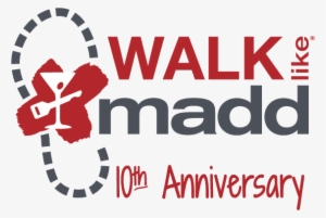 Greyred Walk 10th Anniv Logo-png - Run Like Madd 5k Atlanta
