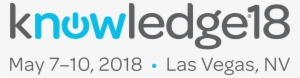 Logo For Servicenow Conference, Knowledge18 - Servicenow Knowledge 18