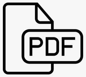 Pdf File Outlined Interface Symbol Comments - Dxf File Format Icon