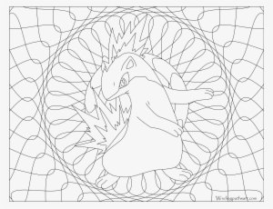 #156 Quilava Pokemon Coloring Page - Pokémon