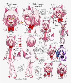 Svg Transparent Ballora Drawing Humanized - Funtime Foxy Fnaf Human