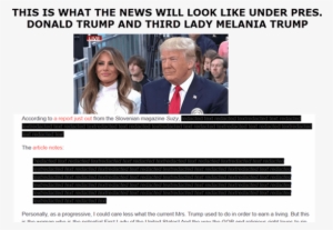Melania Trump Is Suing The Daily Mail And Maryland-based - Meme
