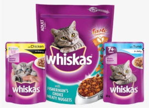 Throughout Their Life, The Whiskas® Range Offers Delicious - Whiskas Chunks In Jelly With Tuna - Pouch (100g)