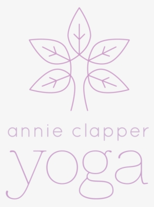 Annie Clapper Yoga Logo Color Vertical
