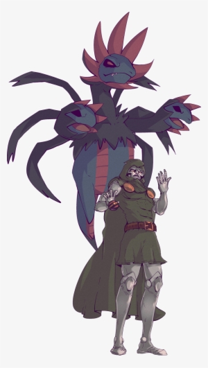 Doctor Doom And Sazandora - Cartoon