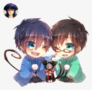 Ao No Exorcist, Blue Exorcist, And Render Manga Image - Blue Exorcist Chibi