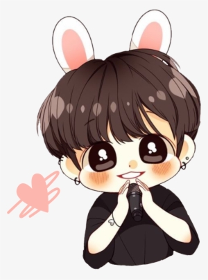 Bts Jungkook Cute Chibi Btsjungkook Png Bts Jung Kook - Jungkook Chibi Drawing