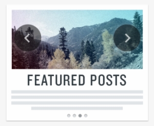 Featured Post Blogger Widget