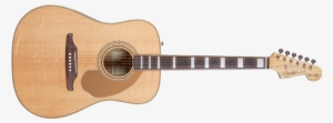 Fender Acoustics Proudly Hails The King Of Rock 'n' - Fender Cd 140sce Natural