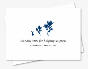 - - Service Business Thank You Cards