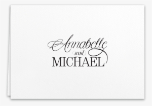 Thank You Card Copper Nature - Calligraphy