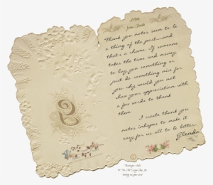 Small Folded Thank You Card Set