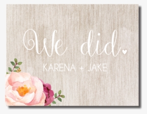 Thank You Card Single Sided - Garden Roses