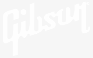 Gibson Guitars - Gibson Logo White