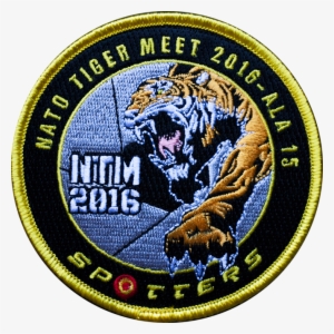Nato Tiger Meet 2016 Spotters Patch - Nato Tıger