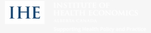 Institute Of Health Economics Logo - Ministry Of Health
