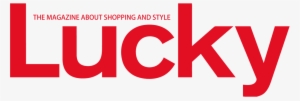 Lucky Logo - Lucky Magazine Logo Png