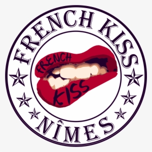 Créa Du Logo French Kiss Nîmes, Association Évènementiel