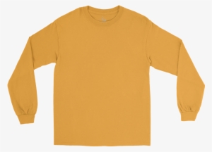 Gildan - Yellow Mustard Long Sleeve Top