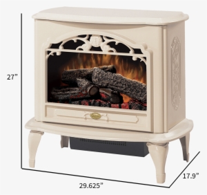 Dimplex Celeste Electric Stove Heater Cream