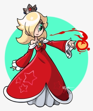 Fire Rosalina Because She's Too Darn Cute In Red - Cute Rosalina Mario
