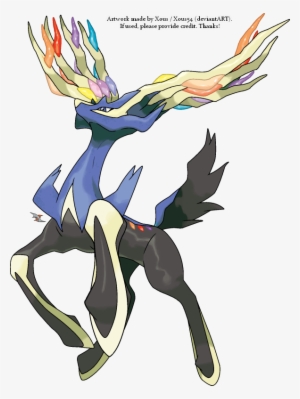 Clipart Resolution 594*792 - Xerneas Inactive