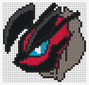 Pokemon Battle Trozei Yveltal Perler Bead Pattern / - Pixel Art Pokemon Yveltal