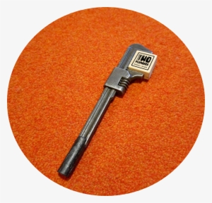 Two Plumbers Tap Handle, Sticker Button