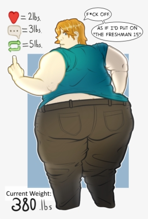 “so I've Never Done A Weight Gain Drive Before - Cartoon