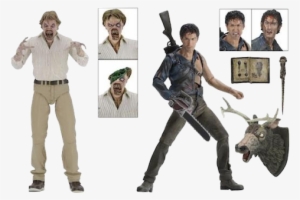 30th Anniversary Evil Dead 2 Hero Ash & Deadite Ed - Evil Dead 2 30th Neca