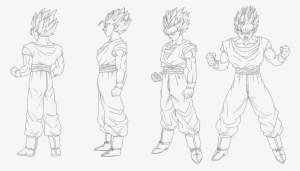 Dragonball Z Gohan Super Saiyan By Horsemanofwar14 - Dragon Ball Z Battle Of Gods Drawings