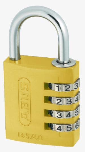 A - Abus 145/40 Combination Padlock - Titanium 14540tit