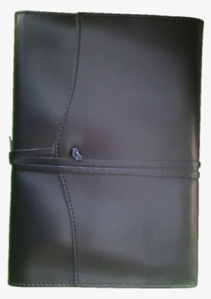 Refillable - A5 Blank - Black - Leather