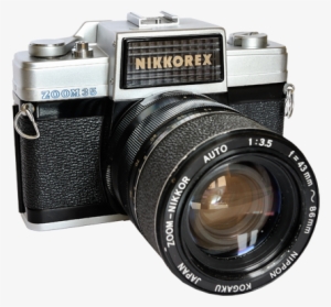 Nikkorex Zoom - Camara Fotografica Antigua Png