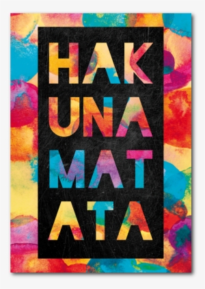 Wall Sticker - Hakuna Matata - Camaloon Es - Hakuna Matata Wallpaper Hd