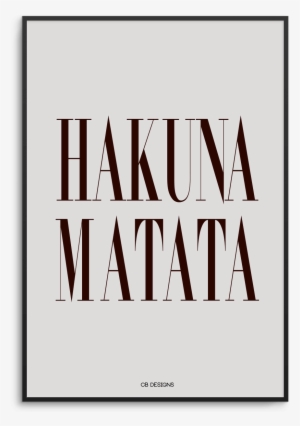 Hakunamatata - Hakuna Matata