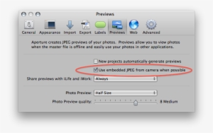 Choosing To Use This Embedded Jpeg Reduces The Time - Ilifemediabrowser Mac