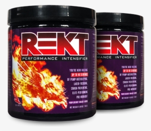 Two Tubs Of Rekt Preworkout Performance Optimizer