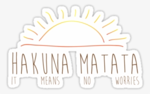 Hakuna Matata - Illustration