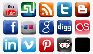 Hand Drawn Social Media Icons By Stephen Nauman - Graphic Design