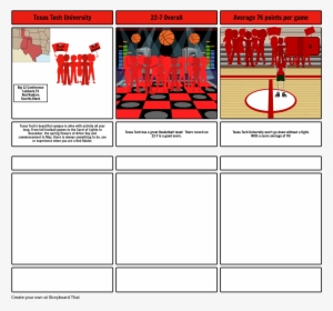 Texas Tech Storyboard - Storytelling
