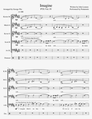 Imagine Sheet Music Composed By Written By John Lennon - Sheet Music