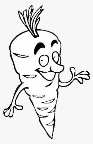 Dibujo De Señor Zanahoria Para Colorear - Zanahoria Dibujo