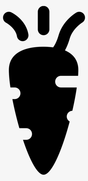 It's A Drawing Of A Carrot With A Bushy Top - Carrot