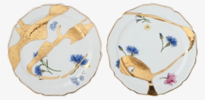 5" Side Plates - Blue And White Porcelain