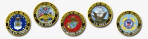 Us Military Vets Mc - Branches Of Military Seals
