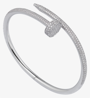 Pulsera Juste Un Clouoro Blanco, Diamantes - Cartier Juste Un Clou Full Diamond