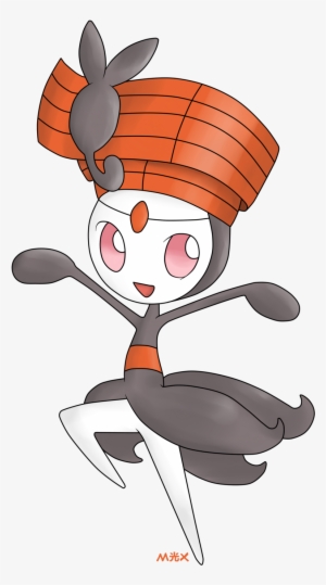 Meloetta Pirouette By ~max25castro On Deviantart My - Meloetta Pirouette Chibi