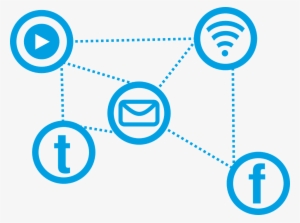 Digital Media And Society - Social Media Vector Png