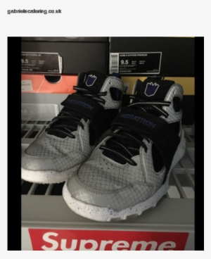 Nike Megatron Huarache Free Shield Calvin Johnson Sz - Sneakers